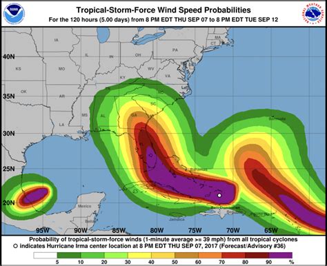 Hurricane Irma Live 5am Update From The National Hurricane Center