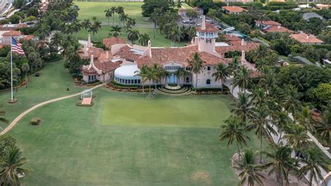 Trumps Mar A Lago Aerial View Of Former Presidents Palm Beach Club