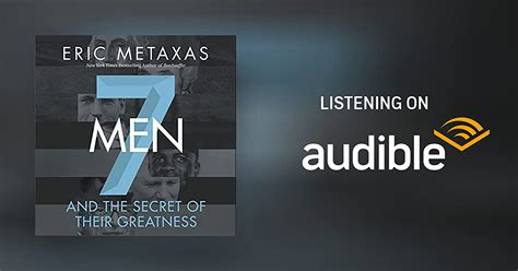 Seven Men By Eric Metaxas Audiobook