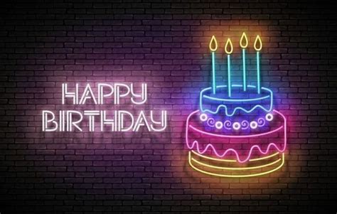 Pin By Mickeyneon On Neon Backgrounds Birthday Wishes For Kids