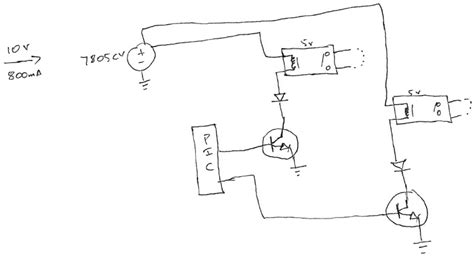 Basic Powering Multiple Relays Electrical Engineering Stack Exchange