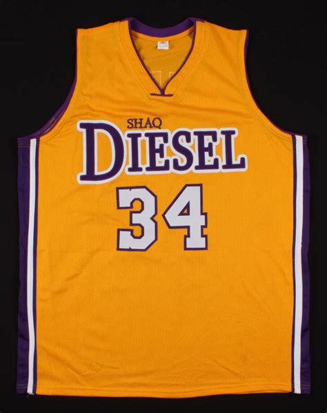 Shaquille Oneal Signed Los Angeles Lakers Shaq Diesel Jersey