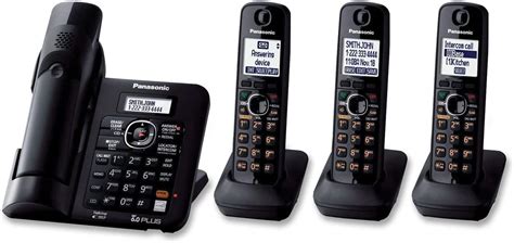 Panasonic Kx Tg6644b Dect 60 Cordless Phone With Answering