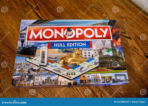 Monopoly Board Game Kingston Upon Hull Editorial Photography Image
