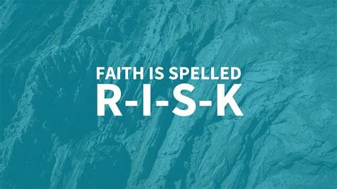 Faith Is Spelled R I S K Individual And Small Group Study Vineyard