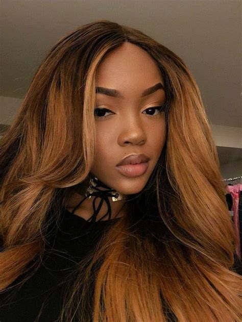 The blonde and the brown if you are into hair colors that gradually become darker towards the end, this one is a good option. Pin by Amanda on hair | Hair styles, Honey blonde hair ...