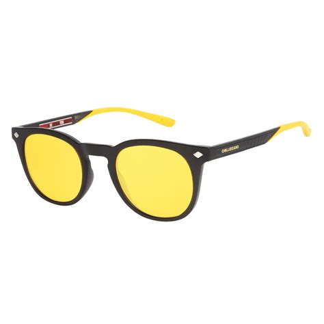 Óculos de sol unissex street sports listras cinza oc cl 3747 0104 chilli beans