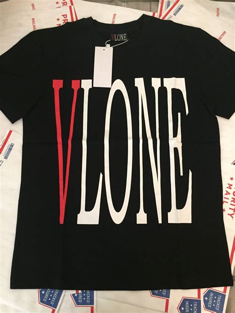 Vlone Reversible Black Ss Tshirts Size L Grailed