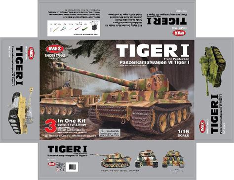 Taigen Early Tiger 1 116th Scale Kit