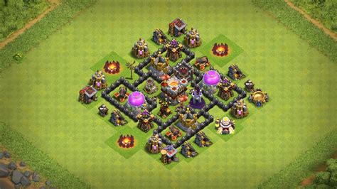Clash Of Clans Base Th5 - Undefeated Town Hall 5 (TH5) Trophy + Farming Base !! [ Best TH5
