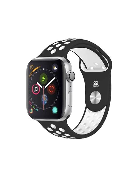 Bracelet Sport Apple Watch 6 Se 5 4 3 Noirblanc