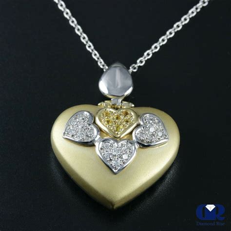 The 10k gold diamond heart pendant makes an ideal valentine's or birthday gift for someone you admire and love. Pin on Diamond Pendant / Necklace
