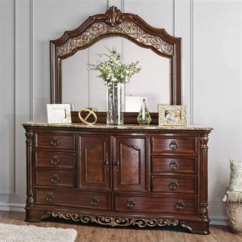 Bedroom set comprises of single door red colored wardrobe and 2 doors white colored spacious wardrobe. Furniture of America | CM7311 Menodora Bedroom Set ...