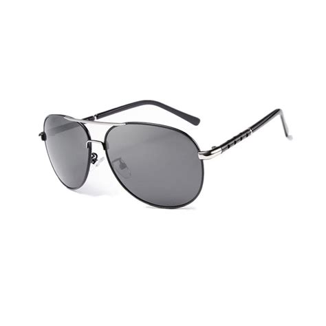 men anti uv polarized sunglasses driving goggle metal frame vintage outdoor sports sunglasses