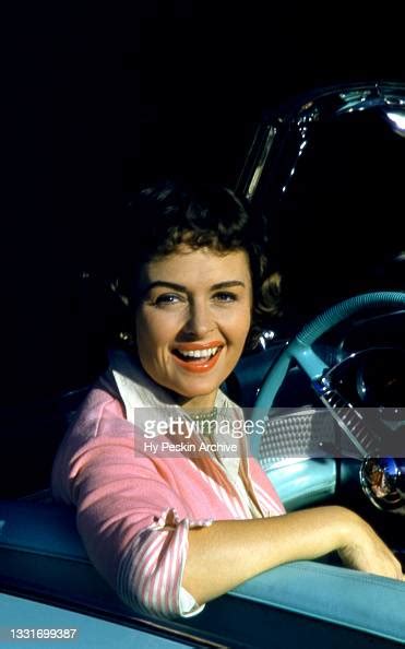 American Film And Television Actress Donna Reed Poses For A Portrait