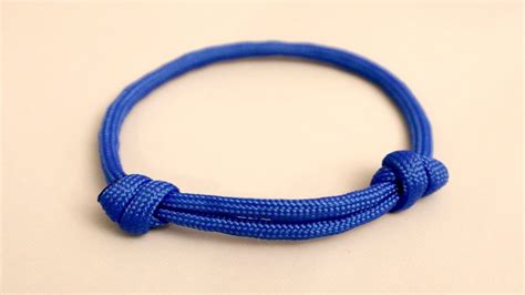 Make The Sliding Knot Friendship Paracord Bracelet Youtube