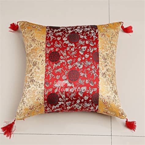 Shop wayfair for all the best red & yellow and gold throw pillows. luxury Vintage Red And Gold Floral Polyester Fiber Throw ...