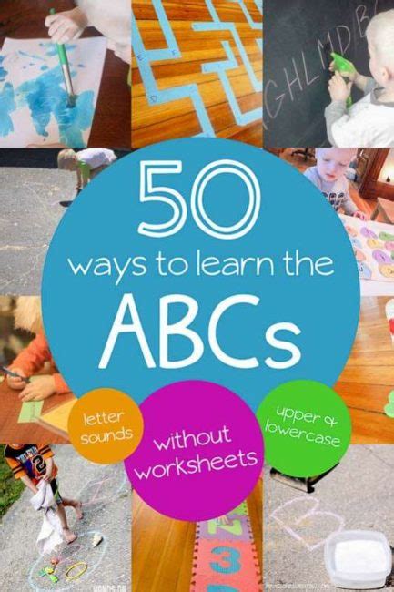 50 Simple And Fun Alphabet Activities For Preschoolers Best Pixel Design