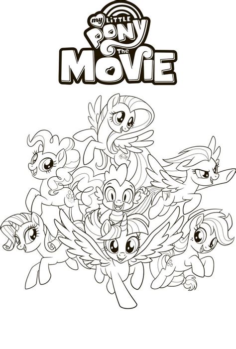 She is good at using magic, representing. My Little Pony: The Movie coloring pages Coloring, Movie ...