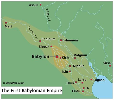 Babylonian Empire Worldatlas