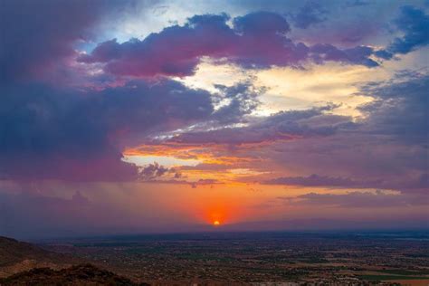 A Monsoon Sunset Arizonamonsoon