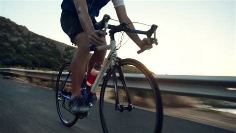 Healthy Man Cycling Road Bicycle Stock Footage Video 100 Royalty Free 5690960 Shutterstock