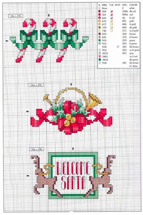 Punto De Cruz Navidad Xmas Cross Stitch Cross Stitch Christmas