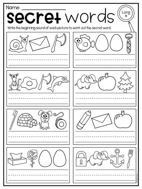 Secret Words Worksheet Get Your Students Into Detective Mode With
