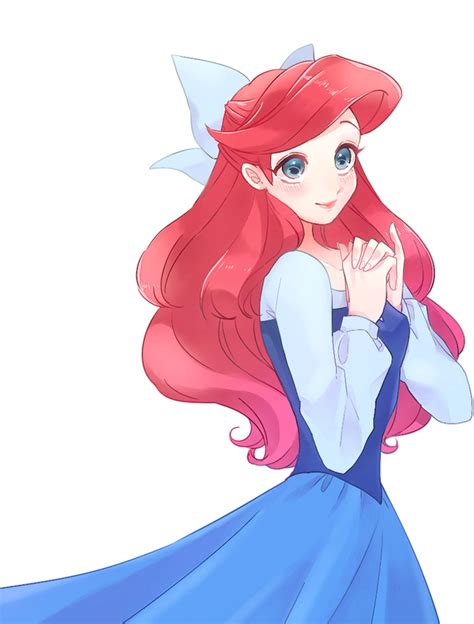 Ariel Anime Disney Drawings Disney Princess Art Disney Fan Art