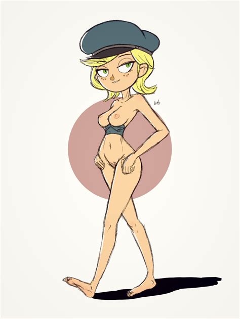 Rule 34 Ashley Neighbors From Hell Barefoot Blonde Hair Breasts Female Green Eyes Hat Kt