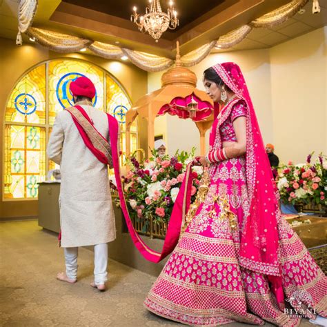 Punjabi Wedding Ceremony Gurdwara Sahib Of Southwest Houston Indian