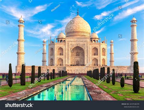 Taj Mahal Mausoleum India Most Famous Stock Photo 2237536379 Shutterstock