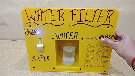 Water Filter Project Youtube