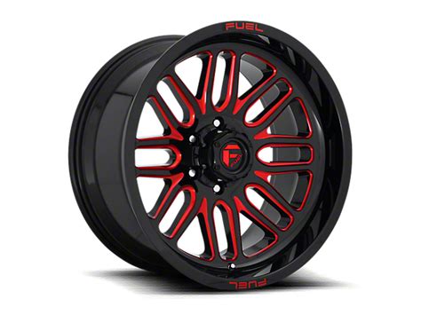 Fuel Wheels Silverado 1500 Ignite Gloss Black Red Tinted 6 Lug Wheel