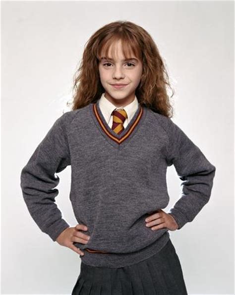 Emma Watson Harry Potter And The Philosophers Stone Promoshoot 2001