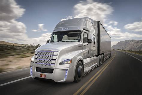 Freightliner Unveils First Self Driving Truck In The Us