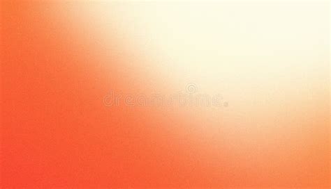 Orange White Gradient Background Grainy Texture Smooth Color Gradient
