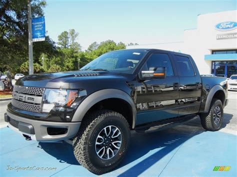 2012 ford f150 svt raptor supercrew 4x4 in tuxedo black metallic