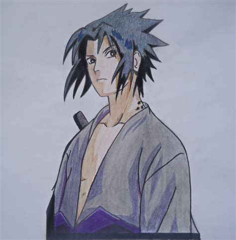 Drawing Sasuke Drawings Anime Sasuke