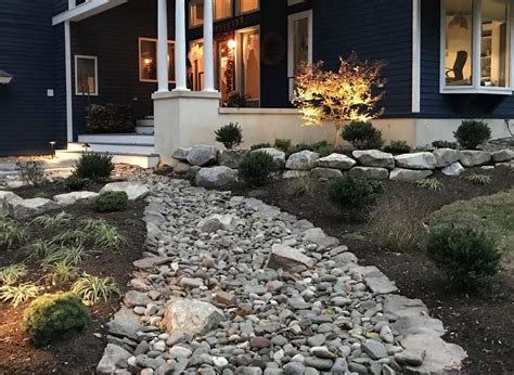 Landscaping With River Rock Whitehouse Landscaping