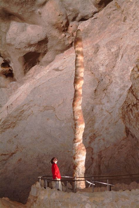Cave Rock Crystal Formation Carlsbad Caverns National Park Carlsbad
