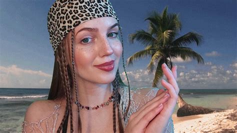 АСМР Массаж на пляже Шум моря • Asmr Massage On The Beach Personal Attention Youtube