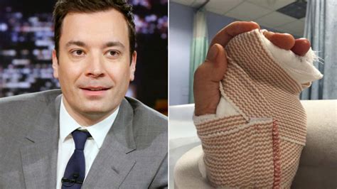 Jimmy Fallon Explains Injury In Tonight Show Return Finger Almost