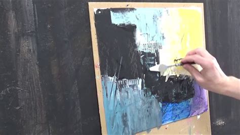 Como Pintar Una Cuadro Abstracto Fácil Acrílicos Libertad 01 Youtube