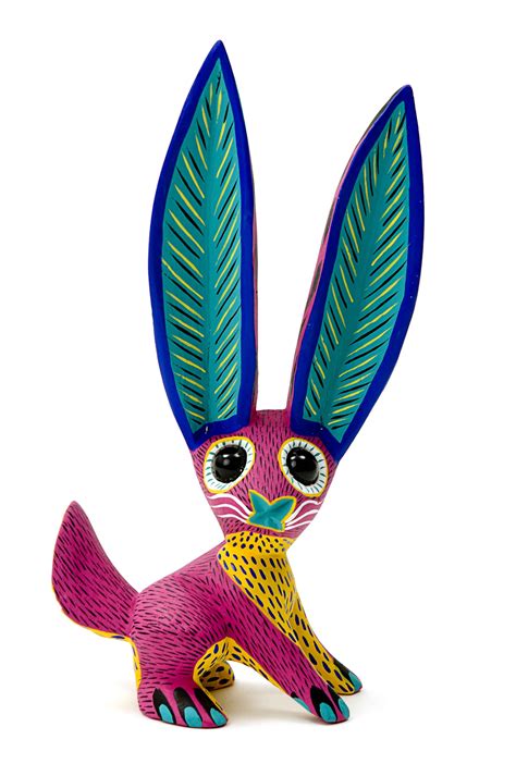 Linares fell ill and said that the brightly colored figures came to him in a dream during his illness. rabit alebrije? | Alebrijes, Arte del juguete, Esculturas ...