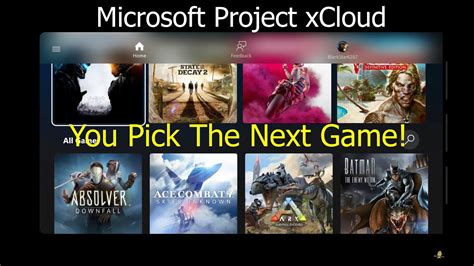 Microsoft Project Xcloud You Pick The Next Game Commentary Youtube