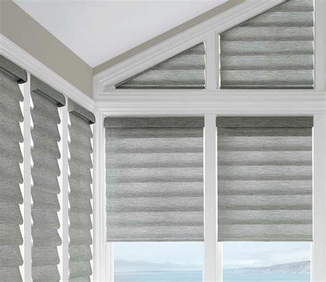 Vignette Modern Roman Shades Hunter Douglas Shades Houston