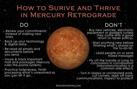 Surviving Mercurys Retrograde What Is Mercury Retrograde Mercury