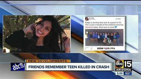 Update Police Say Teen Involved In Peoria Crash Has Died Abc15 Arizona