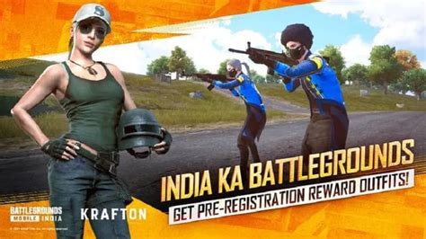 Krafton Announces Pre Registrations For Battlegrounds Mobile India